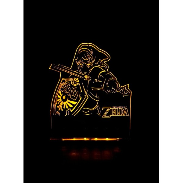 Luminária em Acrílico The Legend of Zelda
