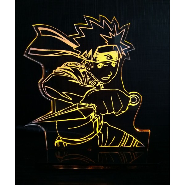 Luminária em Acrílico Naruto