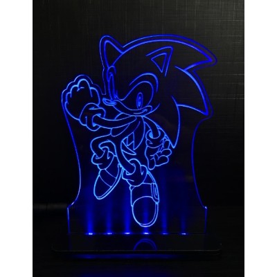 Luminária em Acrílico Sonic