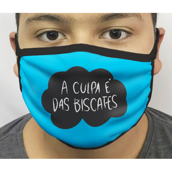 Máscara de Proteção Lavável A culpa e das biscates Máscara de Proteção Lavável A culpa e das biscates