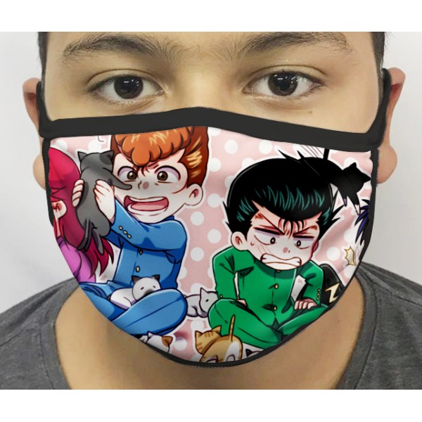 Máscara de Proteção Lavável Yuyu Hakusho mod.01