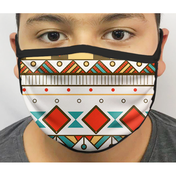 Máscara de Proteção Lavável Abstrato mod.02