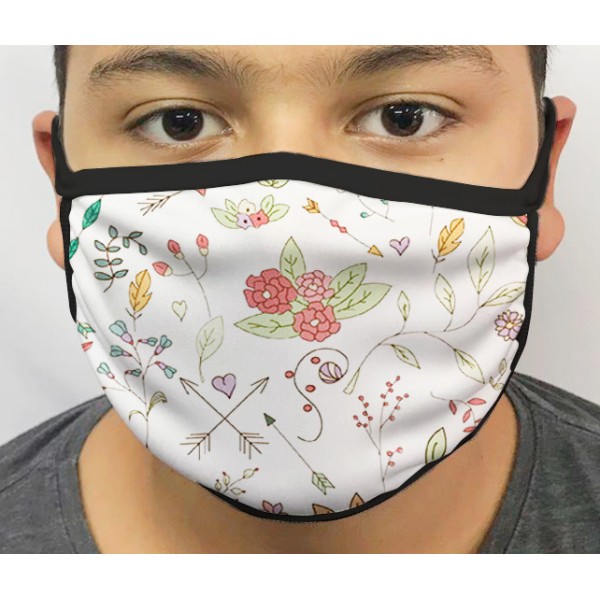 Máscara de Proteção Lavável Abstrato mod.03