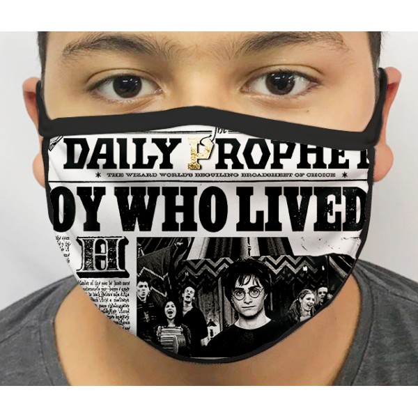 Máscara de Proteção Lavável harry potter mod.06