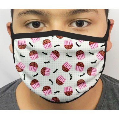Máscara de Proteção Lavável Brigadeiro