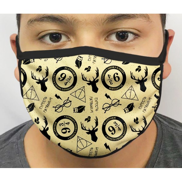 Máscara de Proteção Lavável Harry Potter mod.01