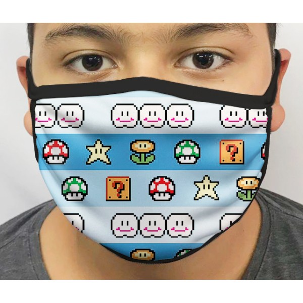Máscara de Proteção Lavável Mario
