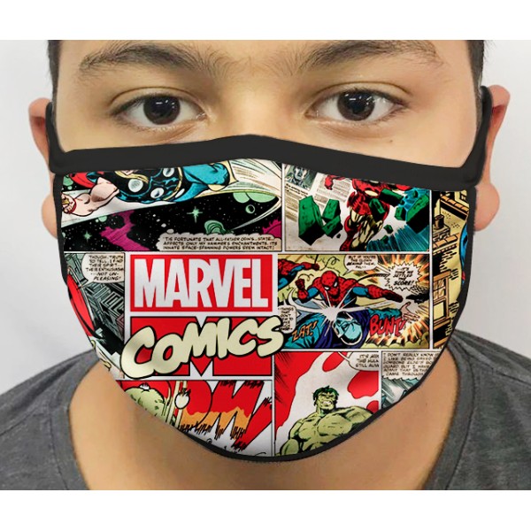 Máscara de Proteção Lavável Marvel