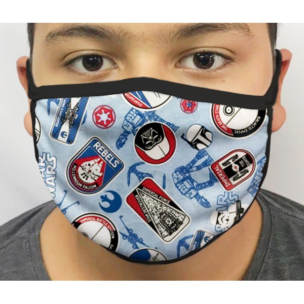 Máscara de Proteção Lavável Star Wars mod.01