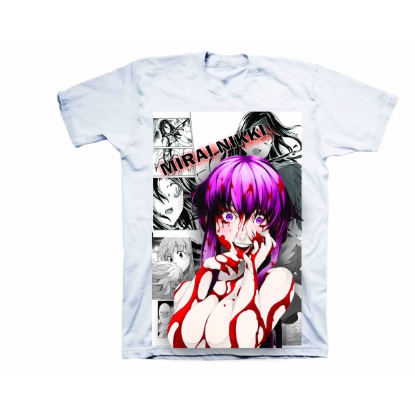 Camiseta - Mirai Nikki - Mod.01
