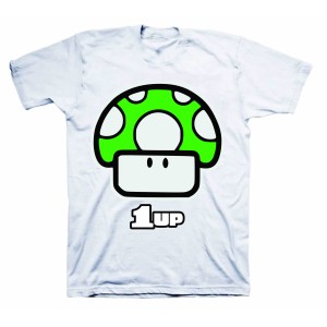 Camiseta - One Up (Super Mario)