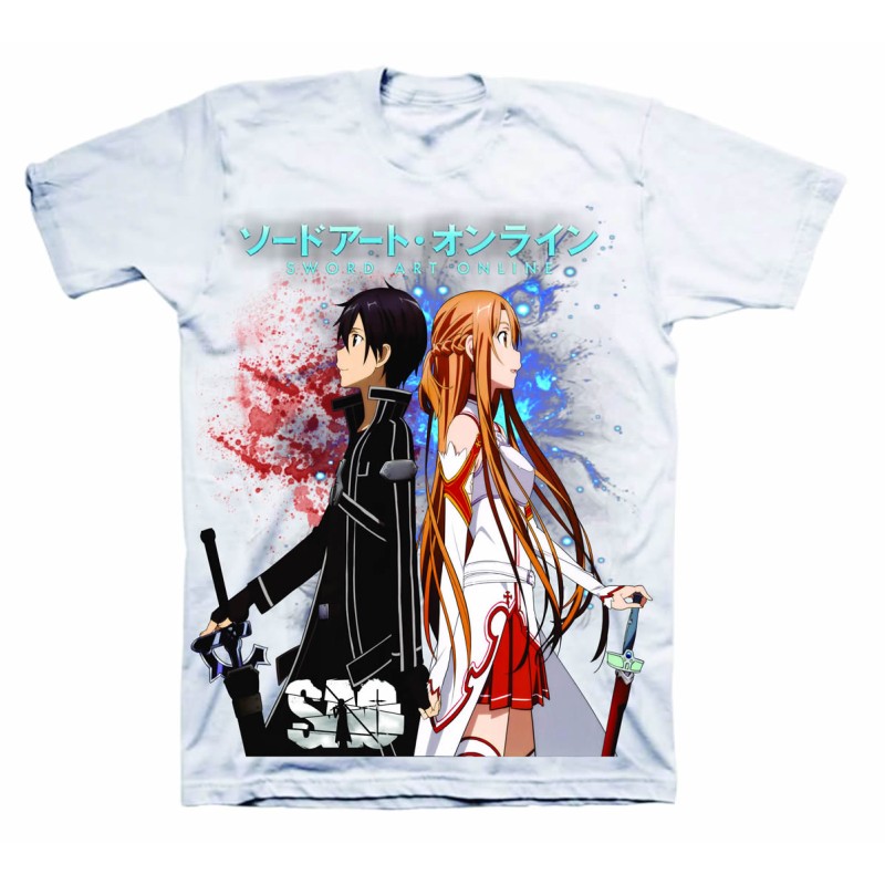 Camiseta Anime Sword Art Online - Estampa Total